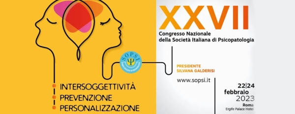 XXVII Congresso Nazionale della Società Italiana di Psicopatologia